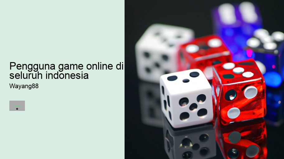 pengguna game online di seluruh indonesia